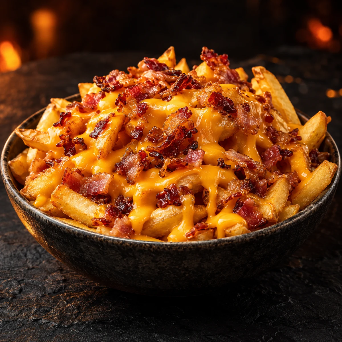Batata bacon e cheddar 400g